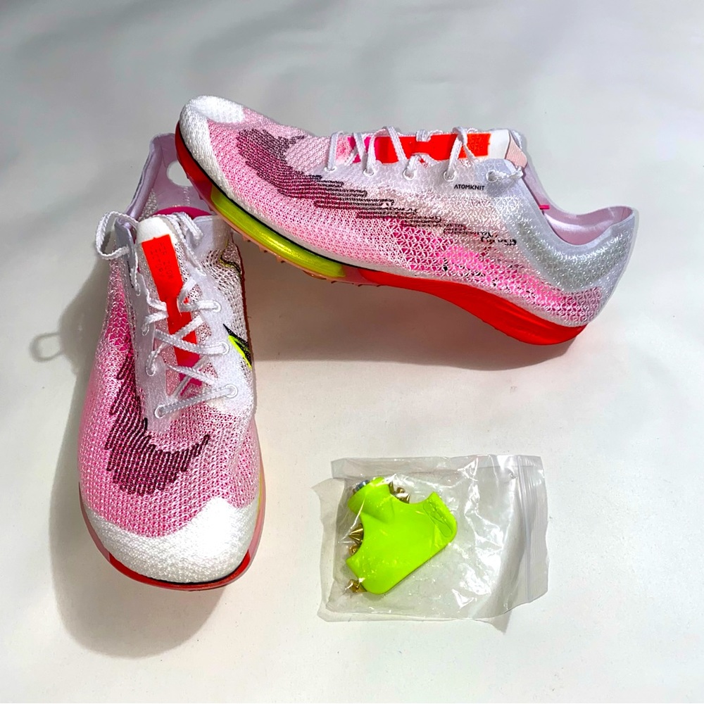 Nike Air Zoom Victory FK Rawdacious White Track Spikes DJ6205-100 Men Size 12.5
